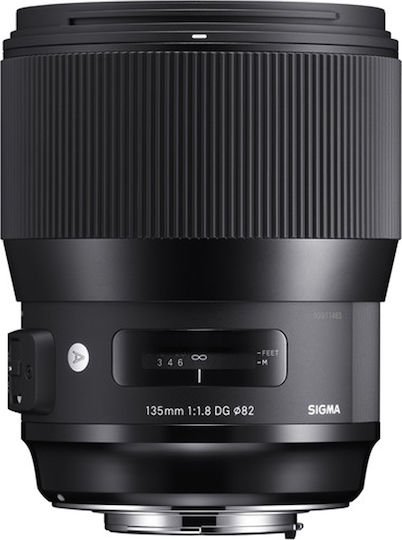 Sigma Full Frame Camera Lens 135mm f/1.8 DG HSM Art Telephoto for Sony E Mount Black