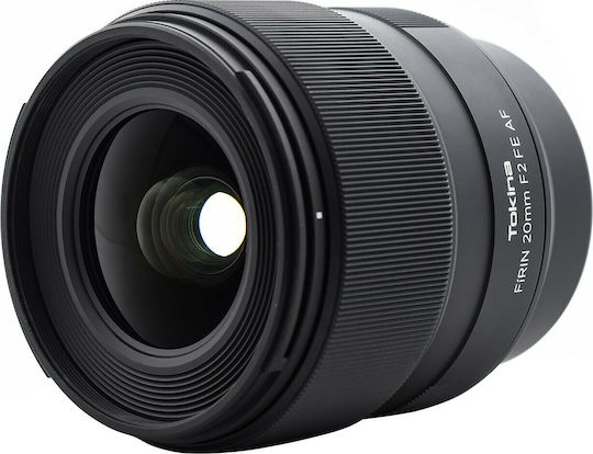 Tokina Full Frame Φωτογραφικός Φακός FíRIN 20mm F2 FE AF Wide Angle για Sony E Mount Μαύρος