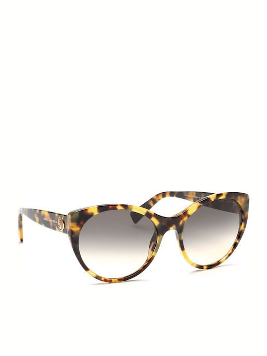 Marc Jacobs Sonnenbrillen mit Braun Schildkröte Rahmen und Braun Verlaufsfarbe Linse 376/S C9BGA