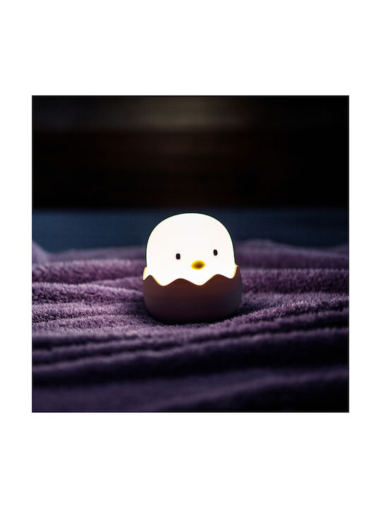 Josef Niermann Led Kids Decorative Lamp Eggy Egg Beige 11.8x10.4x10.4εκ.