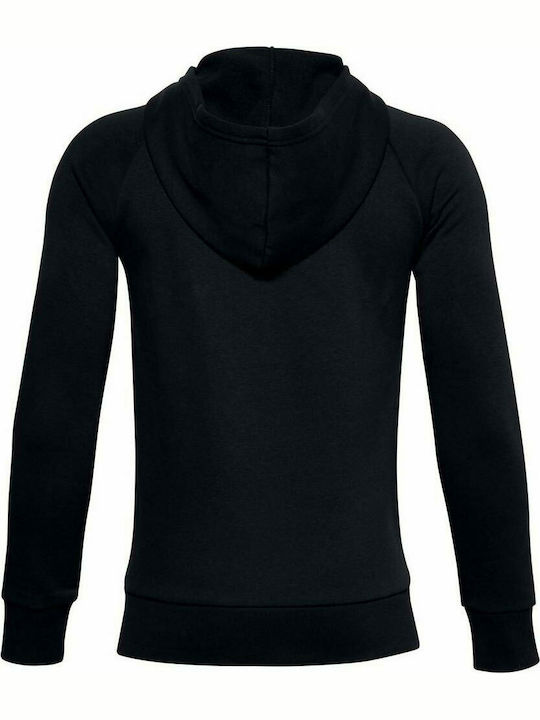 Under Armour Cardigan pentru copii Cardigan pentru copii Hanorace cu glugă Negru Rival