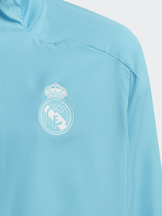 Athletic Kids Cardigan Light Blue Real Madrid