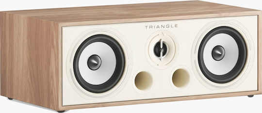 Triangle Borea BRC1 Hi-Fi Lautsprecher Zentrale 100W 2 Anzahl von Fahrern B48.5xT27.4xH17.6cm. Eichenbaum
