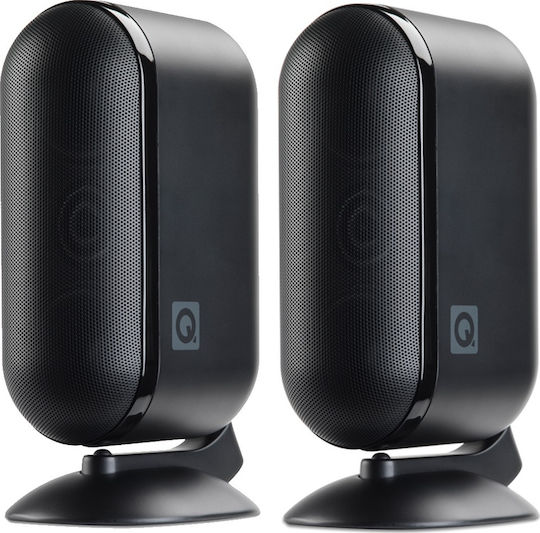 Q-Acoustics 7000LRi Ζεύγος Ηχείων Hi-Fi Βιβλιοθήκης 100W 2 Δρόμων Π10xΒ16xΥ24εκ. Μαύρο