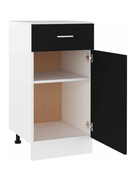 Floor Cabinet Black 40x46x81.5cm