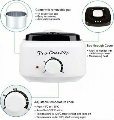 UpLac Pro Wax 200 Wax Warmer with Pot