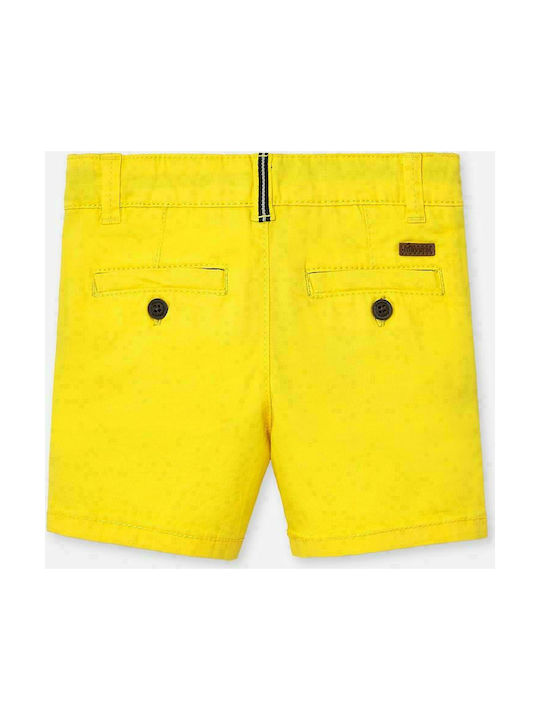 Mayoral Kids Shorts/Bermuda Fabric Yellow