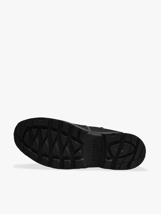 Utility Diadora Sport Diatex Mid Αδιάβροχο Μποτάκι Ασφαλείας Μαύρο S3 με Πιστοποίηση P, CI, SRC,WR