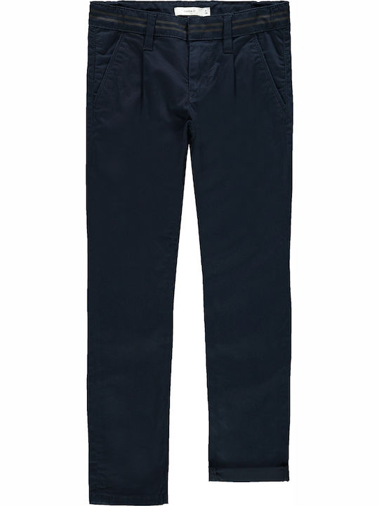 Name It Kids Fabric Trousers Navy Blue