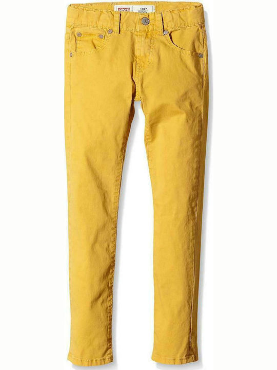 Levi's Kids Fabric Trousers Yellow