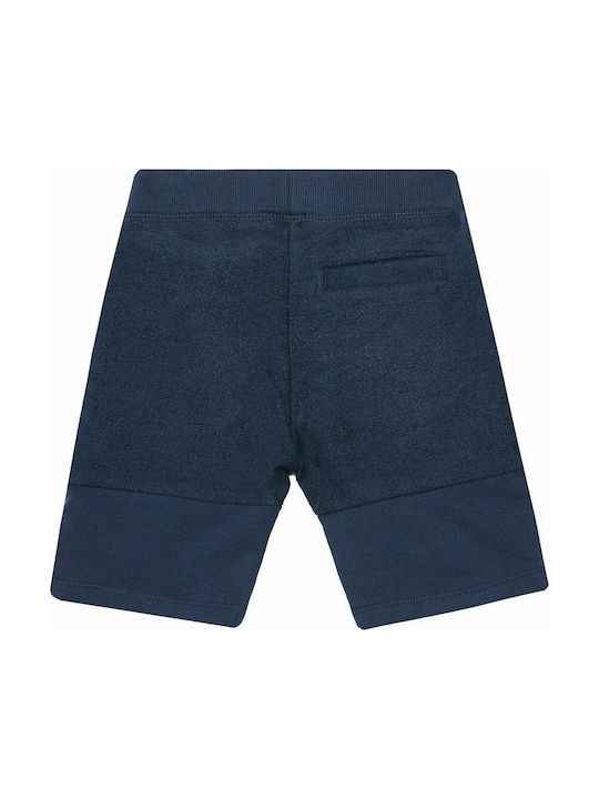 Guess Kids Shorts/Bermuda Fabric Βερμούδα Side Logo Terry Short Navy Blue