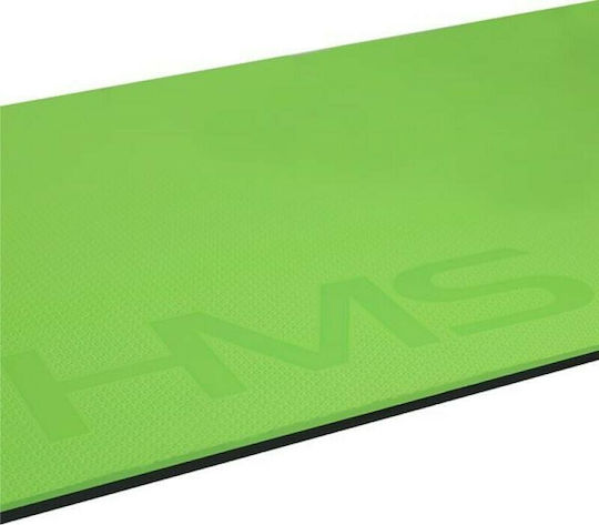 HMS Premium MFK03 Στρώμα Γυμναστικής Πράσινο/Μαύρο (180x60x1.5cm)