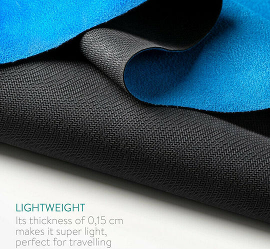 Navaris Foldable Exercise Mat Blue (183x61x0.15cm)
