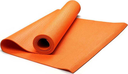 Αθλοπαιδιά Στρώμα Γυμναστικής Yoga Πορτοκαλί (173x61x0.3cm)