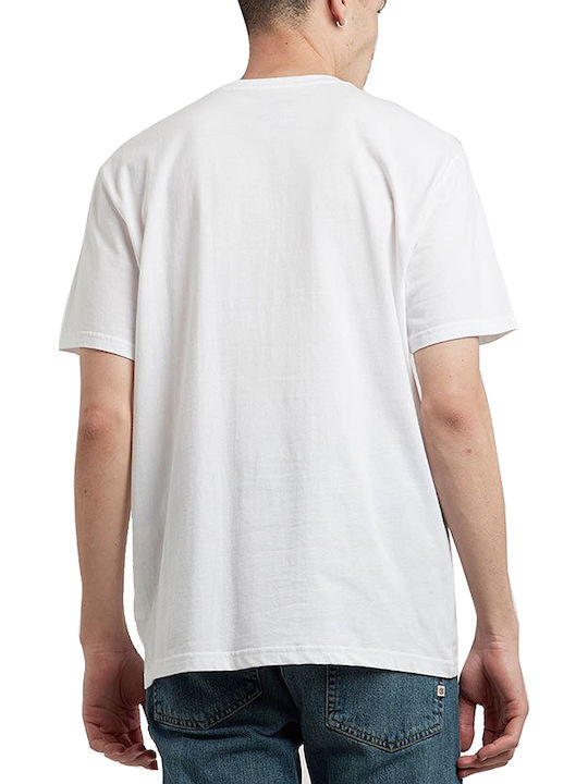 Element Basic Pocket Label Men's Short Sleeve T-shirt White