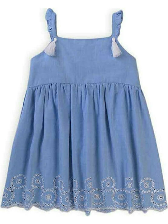 Minoti Kids Dress Sleeveless Blue