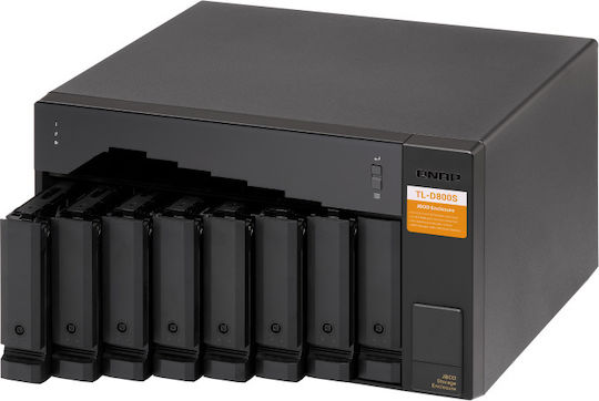 QNap Θήκη για 8 Σκληρούς Δίσκους 3.5" SATA III με σύνδεση Mini SAS
