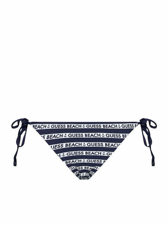 Bikini Bottoms with Laces Navy Blue