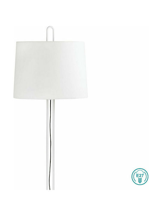 Faro Barcelona Montreal Floor Lamp H160xW30cm. with Socket for Bulb E27 White