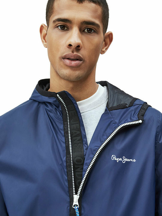 Robert Jacket Windproof Blue