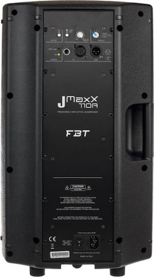 FBT J MaxX 110A Active Speaker PA 900W with Woofer 10" 32x27.5x55cm.