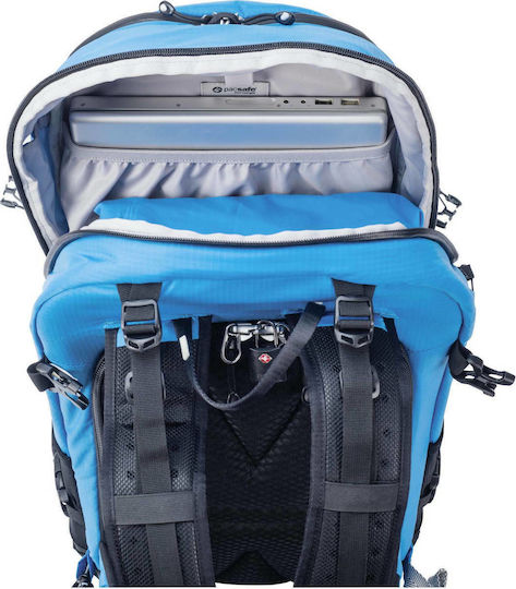 Pacsafe Τσάντα Πλάτης Φωτογραφικής Μηχανής Venturesafe X40 Plus Μέγεθος Medium Μπλε