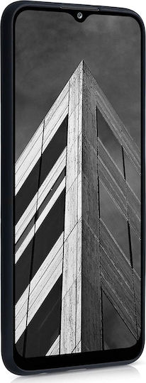 KWmobile Back Cover Σιλικόνης Μαύρο (Galaxy A02s)
