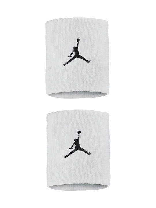 Jordan Jumpman Athletic Wristbands White