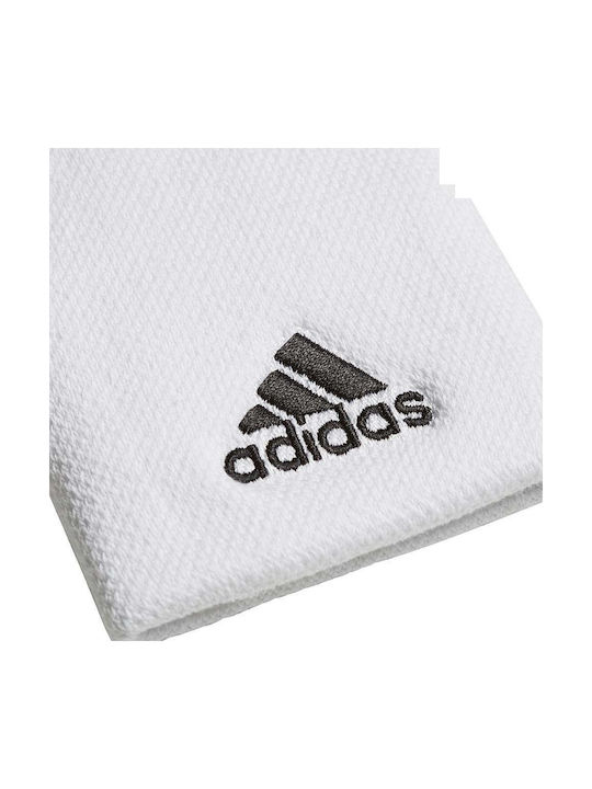 adidas Tennis Athletic Wristbands White
