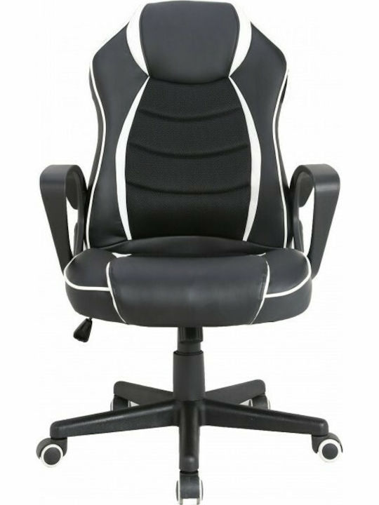 Epiplo-Fos EF-0700009 Καρέκλα Gaming Δερματίνης Λευκή