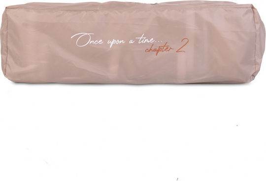 Cangaroo Once Upon A Time Loc de joacă 2 Nivele cu Saltea Bej 125x62cm