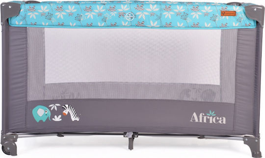 Cangaroo Africa Кошара за игра Тюркоаз 125x65см