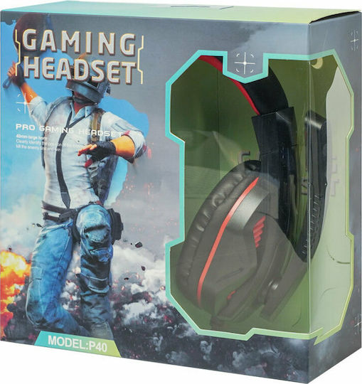 Oakorn P40 Over Ear Gaming Headset with Connection 2x3.5mm