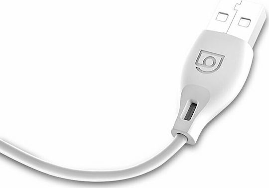 Dudao L4L USB-A to Lightning Cable White 1m