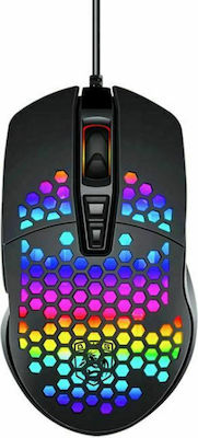 Andowl Q-M1 Wired Mouse Black