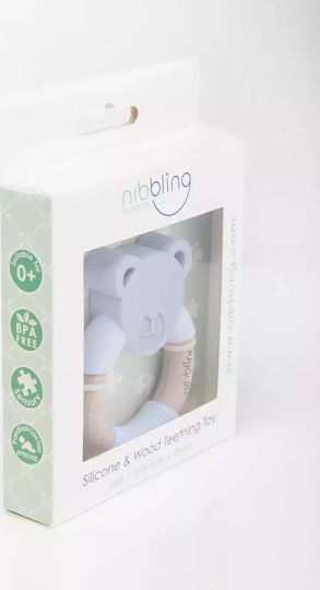 Nibbling Bear Μασητικός Κρίκος Οδοντοφυΐας από Σιλικόνη για 3 m+