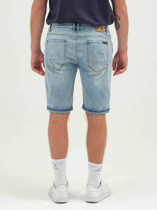 Emerson Herrenshorts Jeans Hellblau