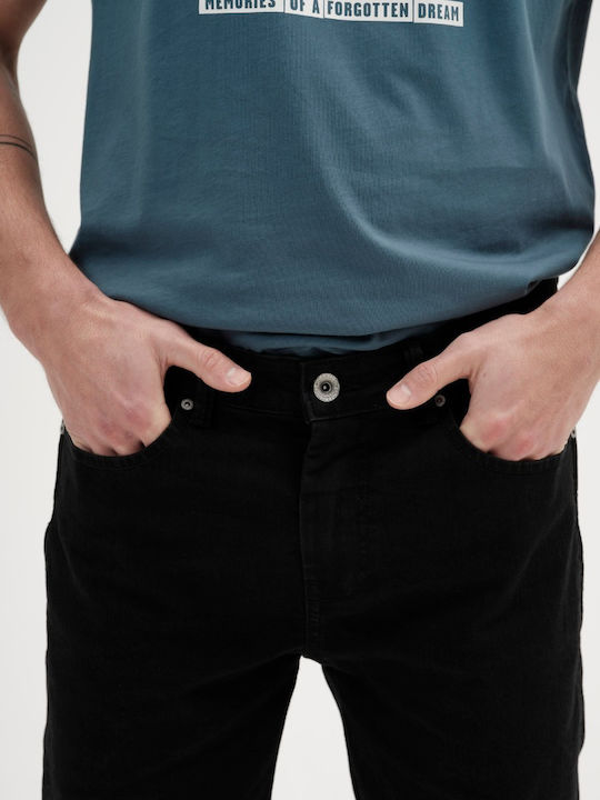 Men's Shorts Jeans Black