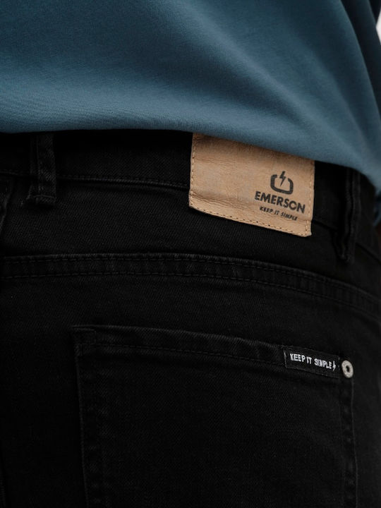 Men's Shorts Jeans Black