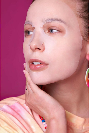 7DAYS Mimimishki Pre & Post MakeUp Pink Face Moisturizing Mask 25gr