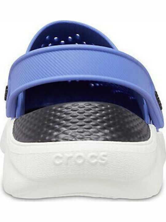Crocs Literide Damen Anatomisch Clogs Blau