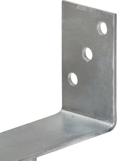 vidaXL Garden Fencing Material 6pcs Silver