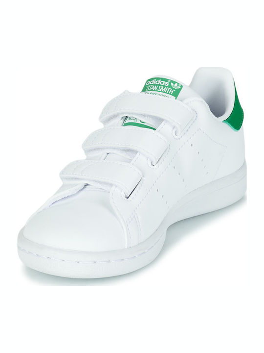 Stan Smith STAN SMITH CF C Детски маратонки Low Облачно Бяло / Зелено