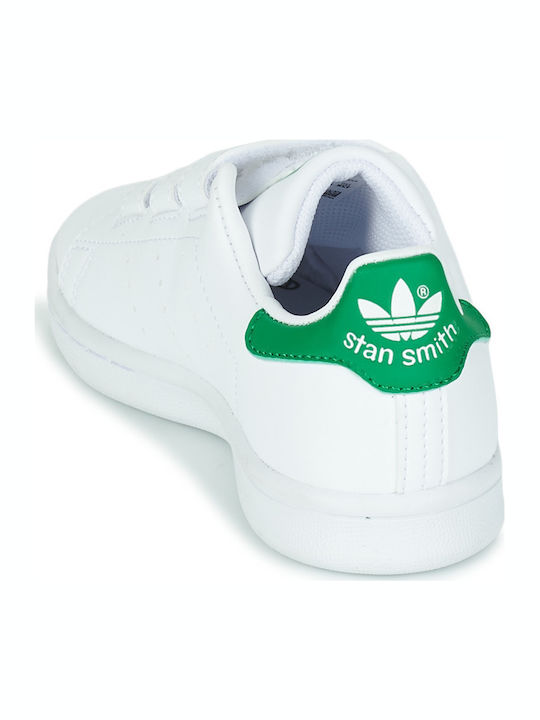 Stan Smith STAN SMITH CF C Детски маратонки Low Облачно Бяло / Зелено