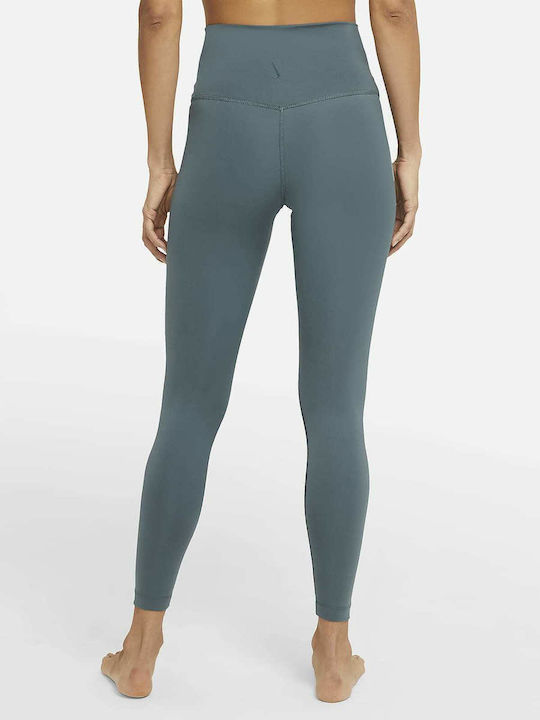 Women's Cropped Yoga Legging High Waisted Dri-Fit Green