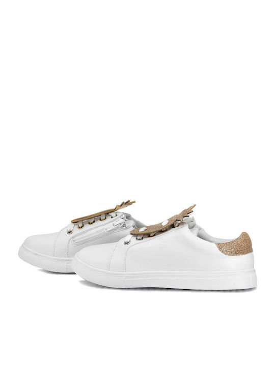 Glitter Extra Light Kinder Sneakers Weiß