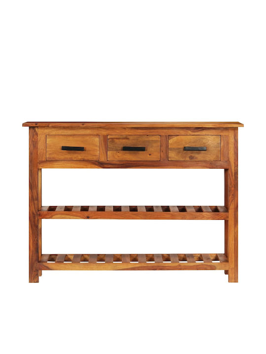 Console Table Made of Solid Sheesham Wood L110xW30xH80cm