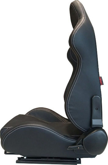 Carner Apollo Sport Eimer mit weißen Nähten Schwarz
