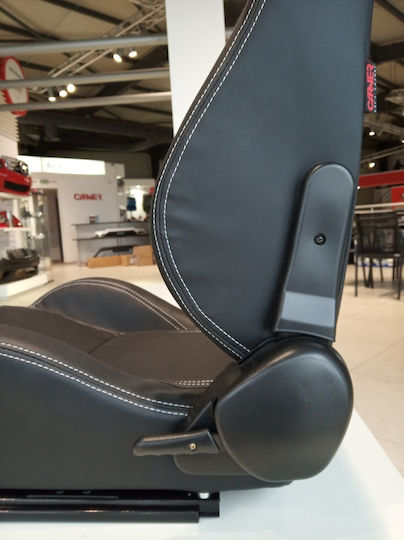 Carner Apollo Sport Eimer mit weißen Nähten Schwarz