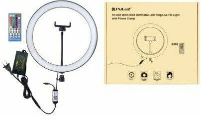 Puluz RGB Ring Light 30cm με Βάση για Κινητό